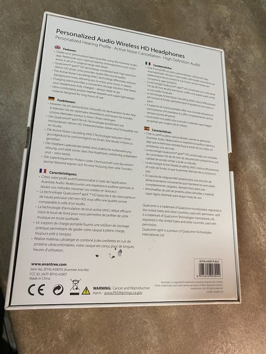 Casti Bluetooth Avantree Aria Me