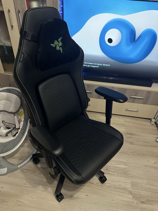 Razer Iskur V2 – Геймърски стол НОВ - Гаранционен!