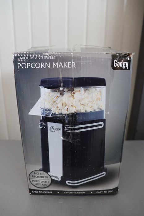 Машина за пуканки Gadgy с горещ въздух - Ретро машина за пуканки