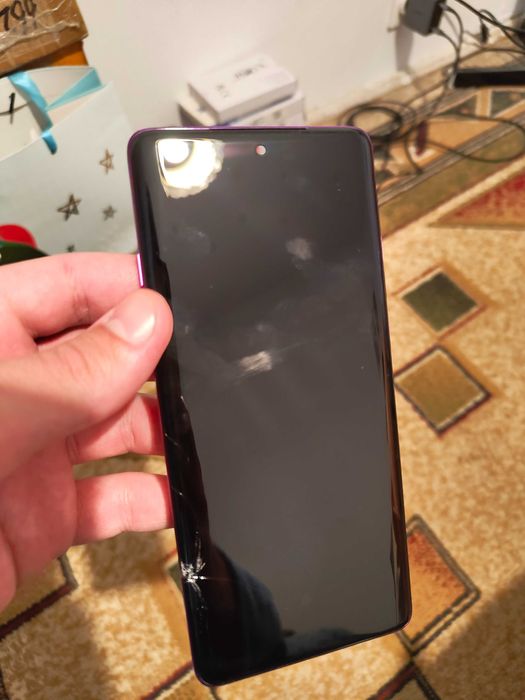 Display motorola edge 60 pro cu sticla fisurata original piese