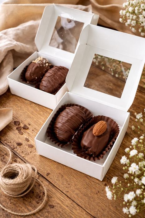 Финики в шоколаде