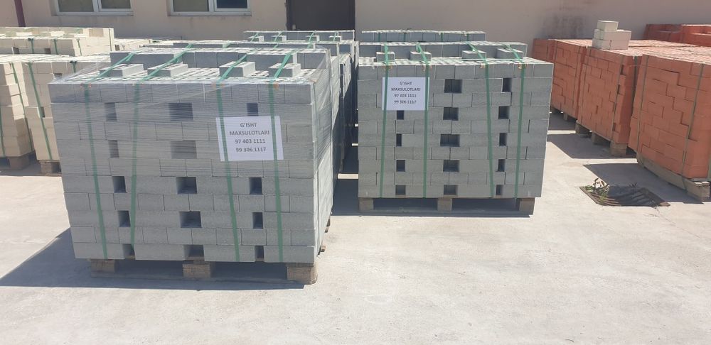 Облицовочный ва фасад учун гишт махсулотлари