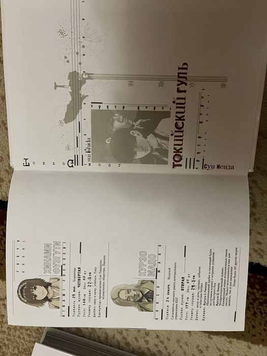 Токийский гуль манга 1-2 книга
