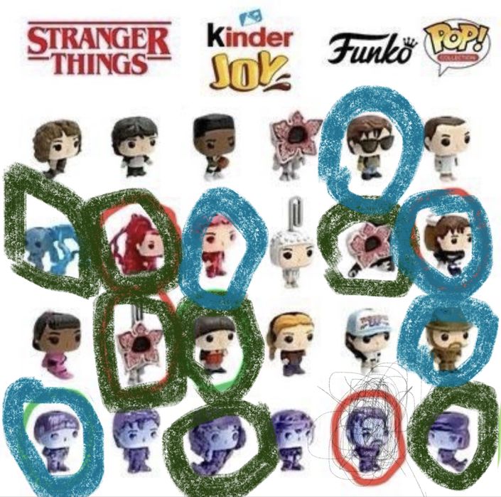 Игрушки stranger things киндер