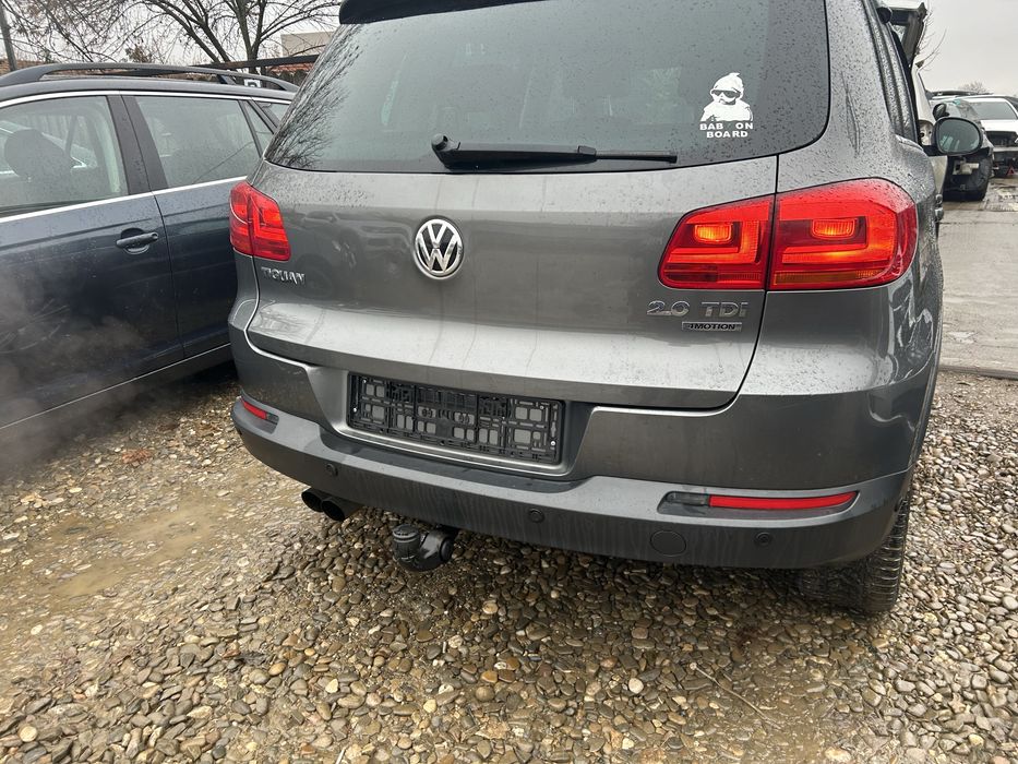 Bară spate completă cu 6 senzori parcare Volkswagen Tiguan Facelift