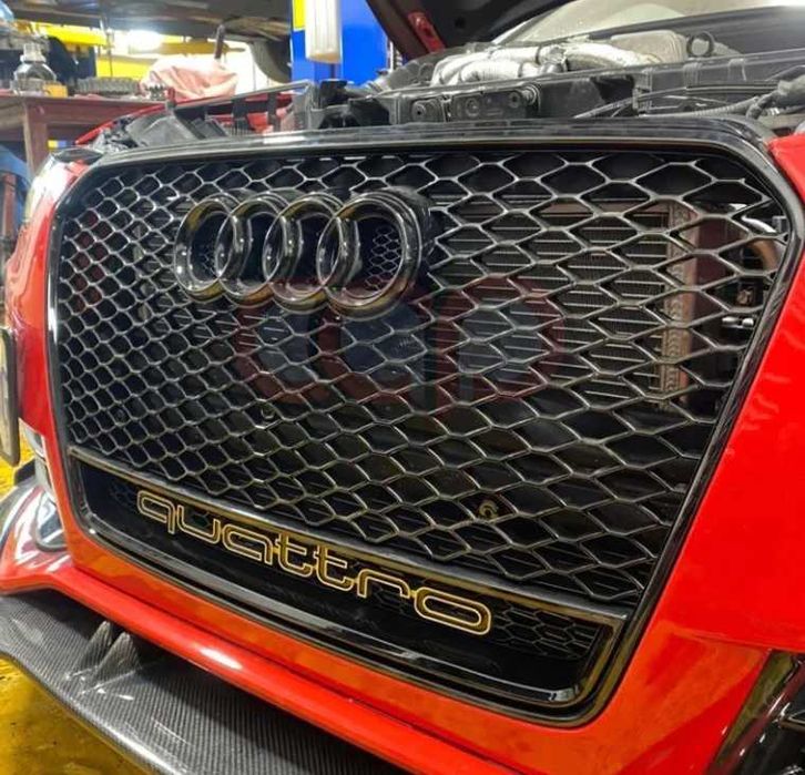 Емблема QUATTRO GRILL предна решетка броня Audi a4 a6 a5 a3 a7 rs s А4
