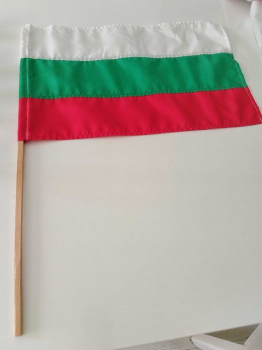 Черна мъжка блуза "България" с дълъг ръкав, размер M