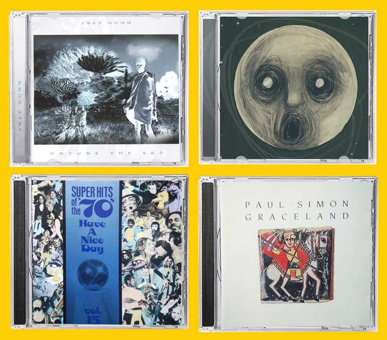 CD, диски, P. Banks, Client, Beatles, Accept, Boney M, R.E.M.