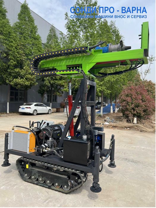 Нова Тунелна сондажна машина Tunnel-100CN до 100метра Пълна хидравлика