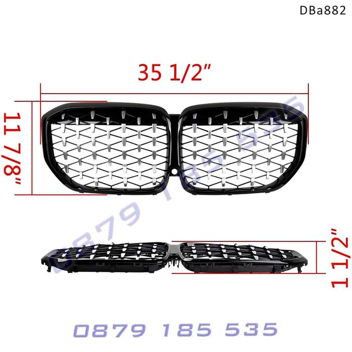 Хром бъбреци Диамант BMW X5 G05 18-22 грил решетки бмв х5 г05 тунинг