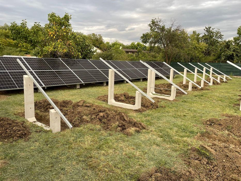 Suport prefabricat pentru panouri solare