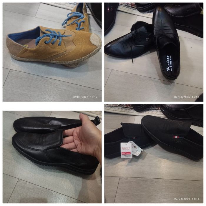 Мужские туфли, слипоны размер 43