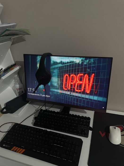 Компьютер с принтером