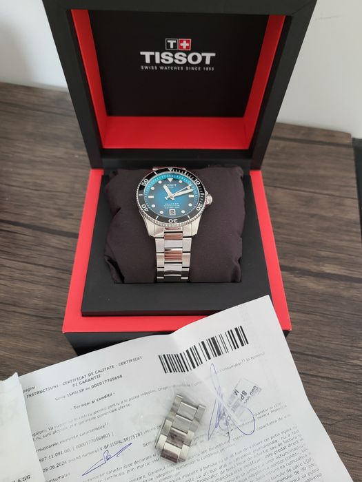 Ceas Automatic Tissot Seastar 1000 Powermatic 80 (40mm) – Full Set