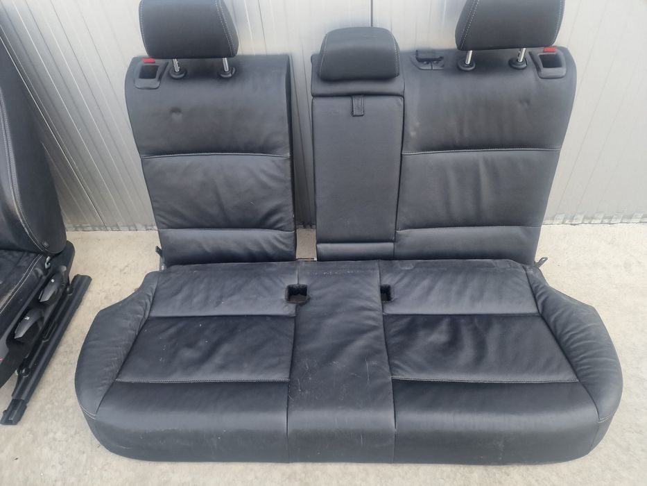 Scaune fata bancheta interior piele neagră cu încălzire bmw x3 f25