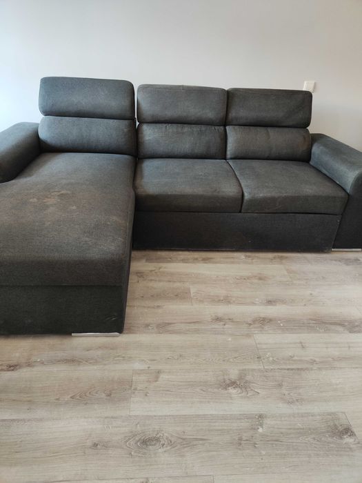 Разтегателен ъглов диван