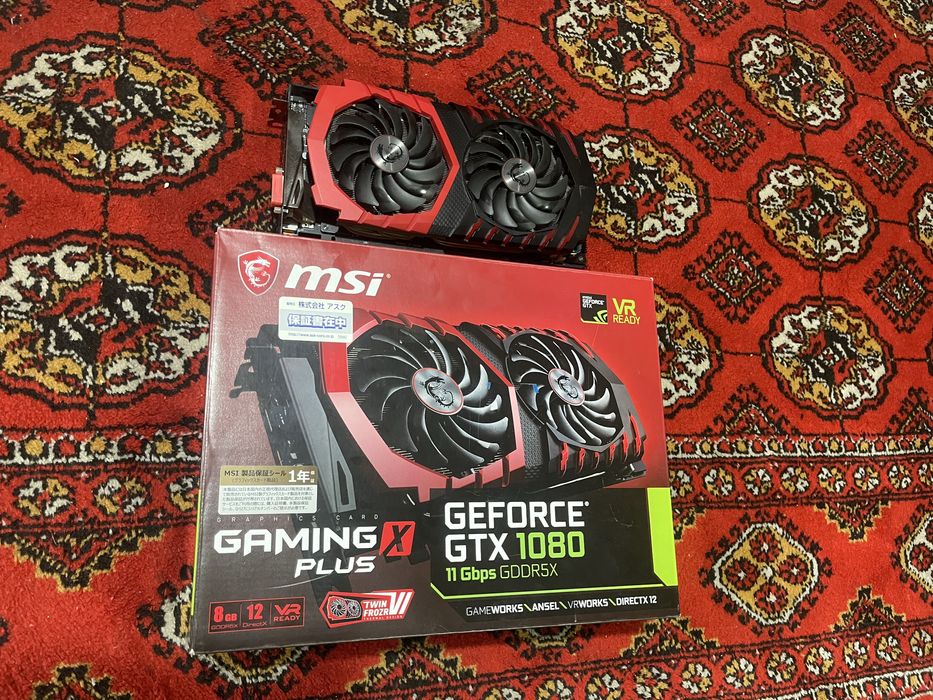 Видеокарта Msi Gtx 1080 8gb Sotiladi