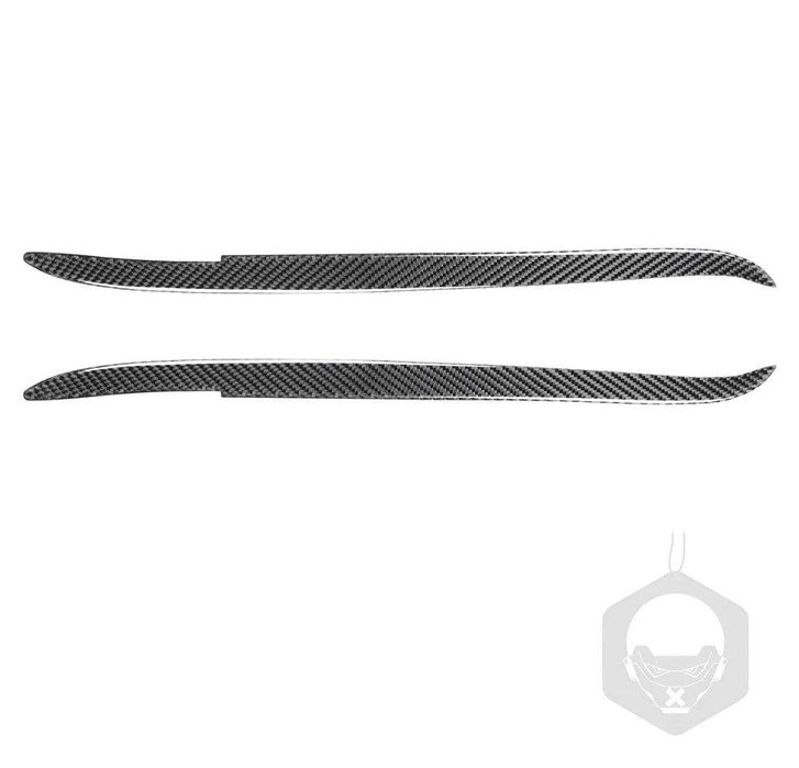 Накладки на фары BMW E39 (CARBON)