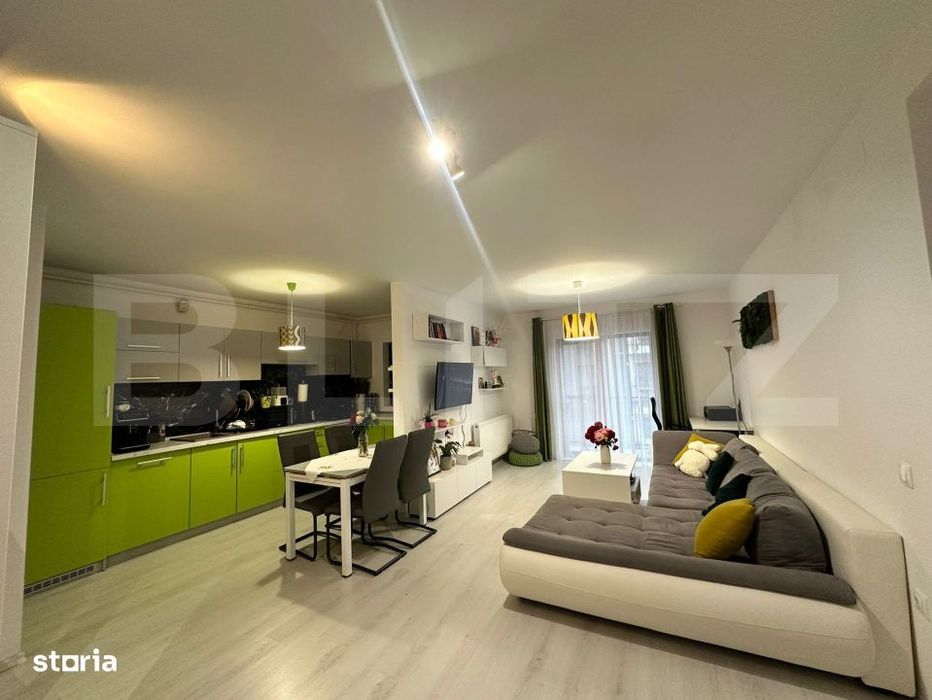 Apartament cu 2 camere, 57 mp, etaj 2 - zona Unirii