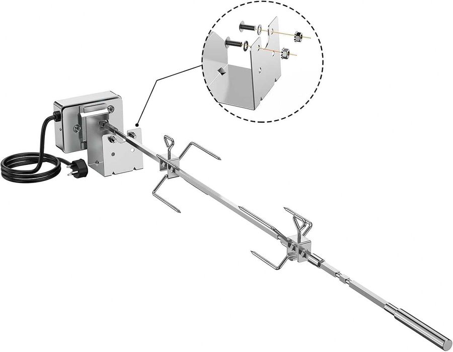 Rotisor Weber Spirit/Spirit II 200/300, INOX total, REDUS de la 780RON