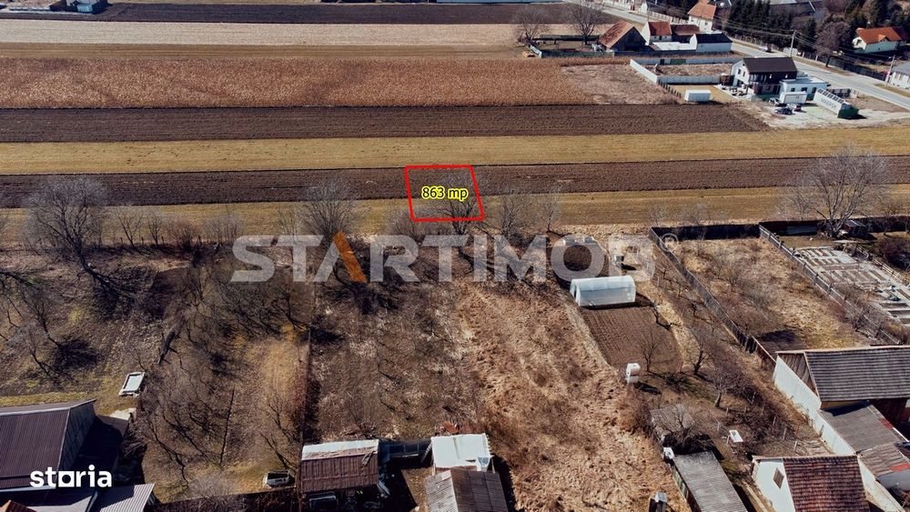 Teren intravilan construibil Stupini