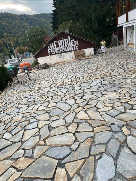 Piatră naturală de munte de Grecia.