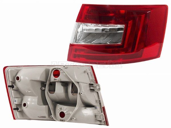 Фонарь задний Skoda Octavia