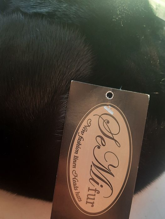 Норка шапка мужской