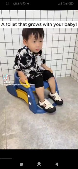 Детское сиденье для унитаза.