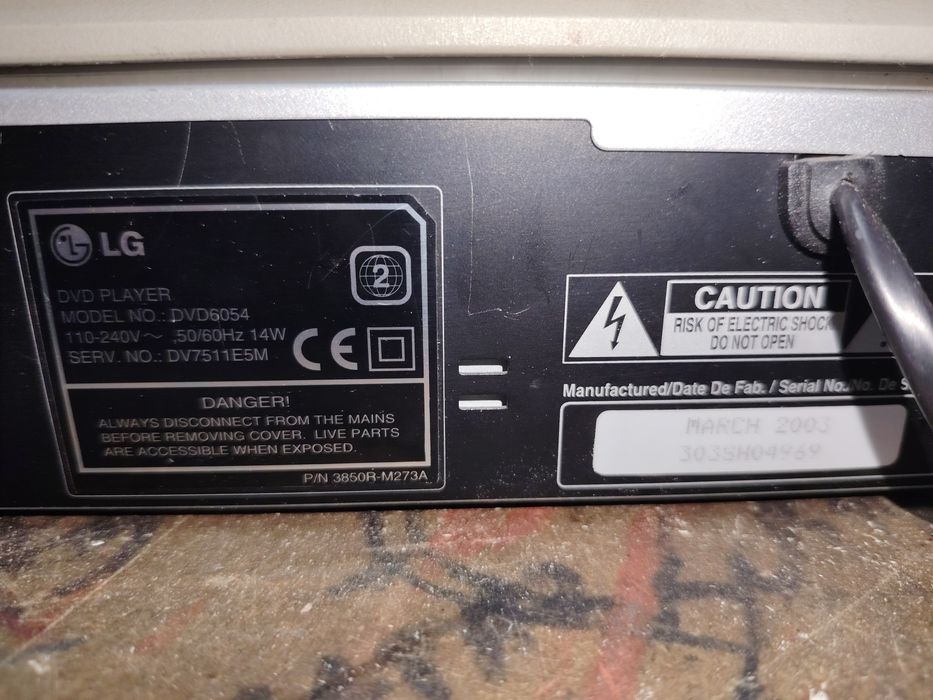 DVD & VHS LG vintage