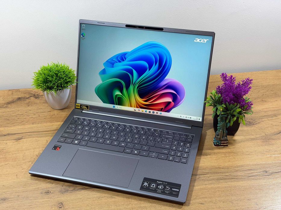 [ARZON] Noutbuk Acer Aspire 16 Snapdragon X / DDR5 16Gb / SSD 512Gb