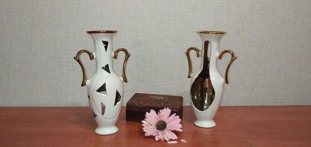 Керамические подсвечники | Подставки под свечи керамика - высота 21 см