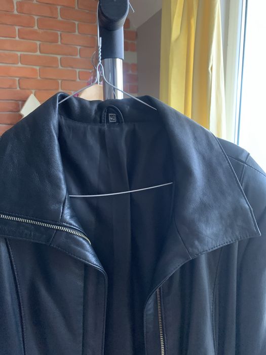 Кожено манто Mango