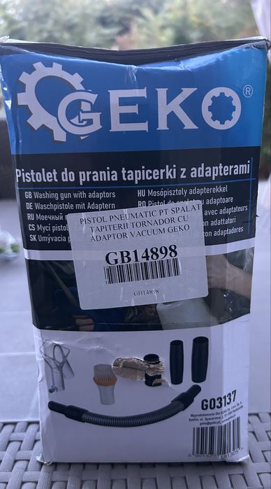 Пневматичен пистолет за почистване на тапицерии GEKO