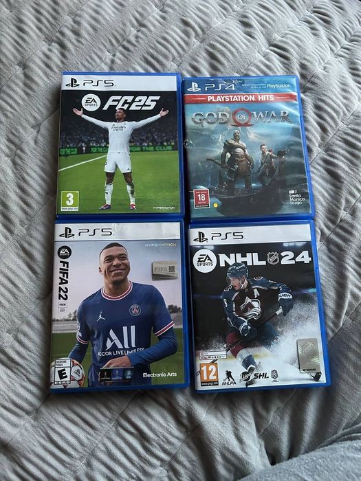 Продам игры на PS5 и 4