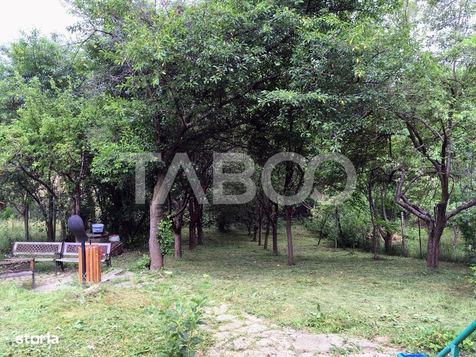 Casa de vacanta curte de 640 mp cu vedere spre munti in Tropinii Noi