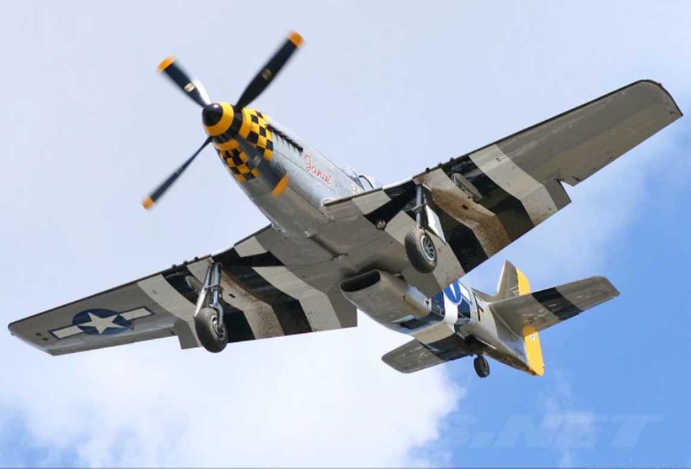 модель конструктор самолета P-51 Mustang 1/72 FROG наглядное пособие