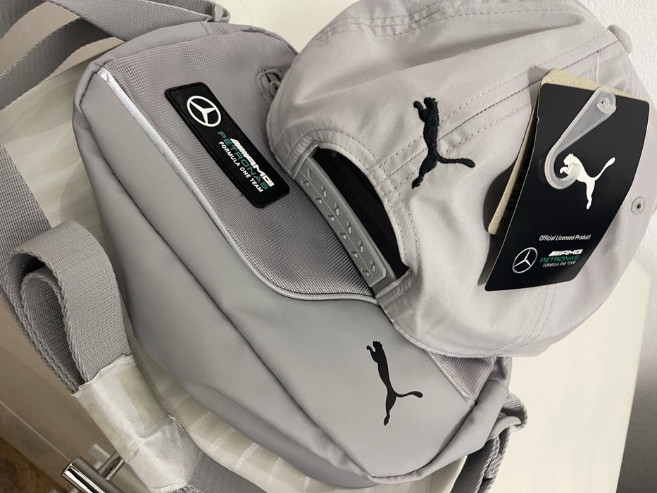 Sapca si borseta Puma Mercedes Amg