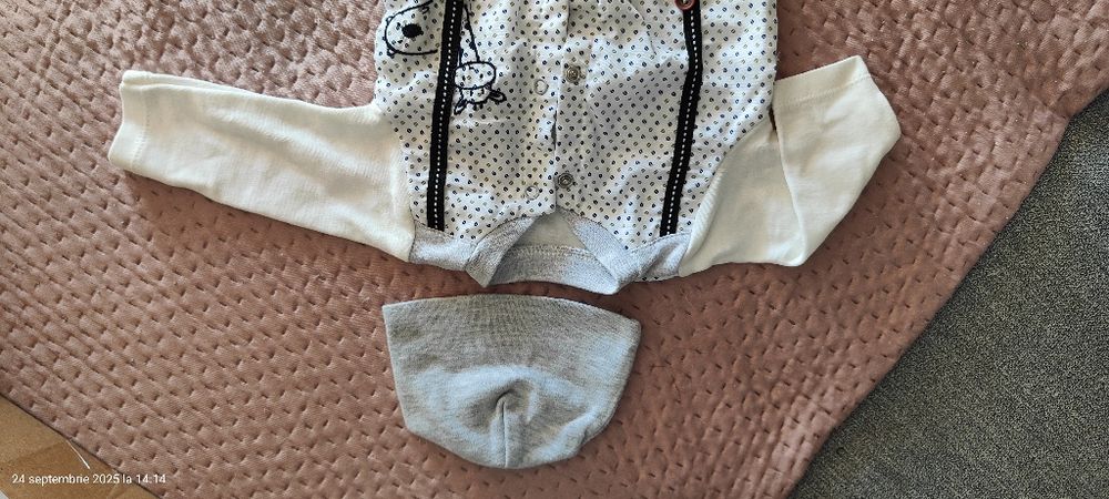2 Salopete bebe  0-3 luni