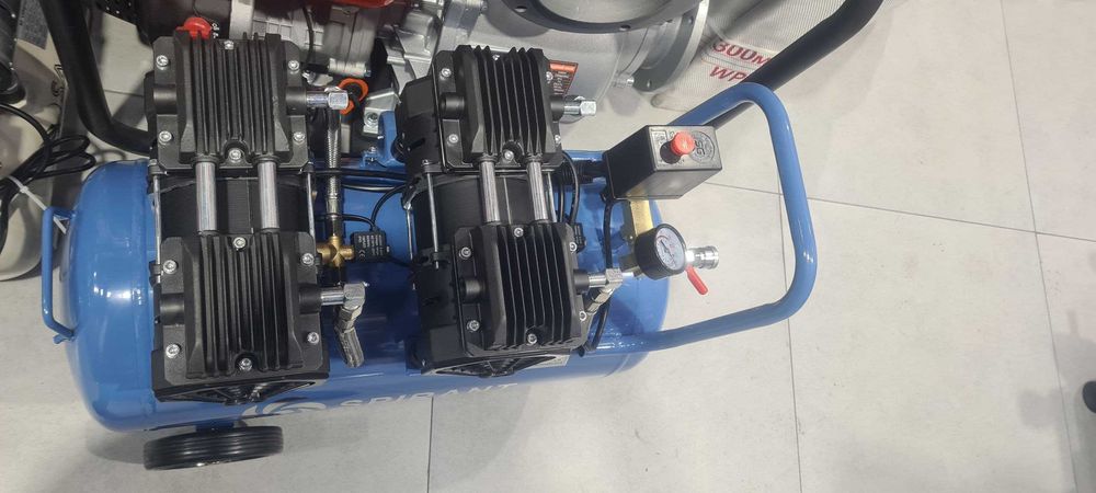 Безшумный воздушный компрессор  kompressor 50L  tovushsiz