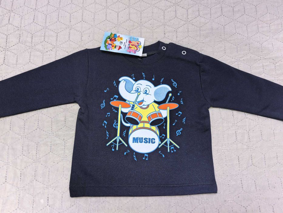 Нова блуза за момче 80