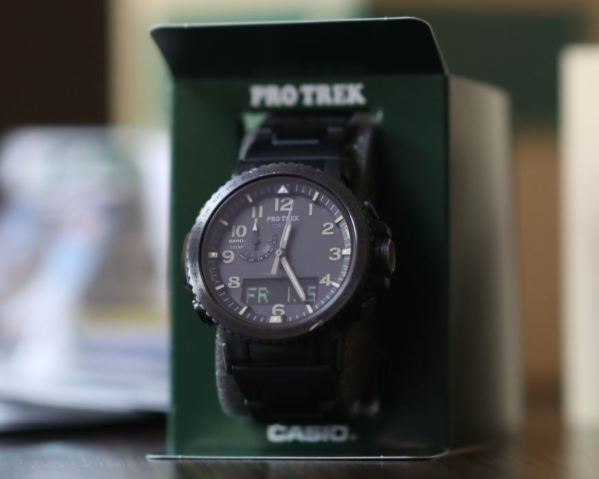 Ceas Casio Protrek PRW 50 FC solar sapphire titan