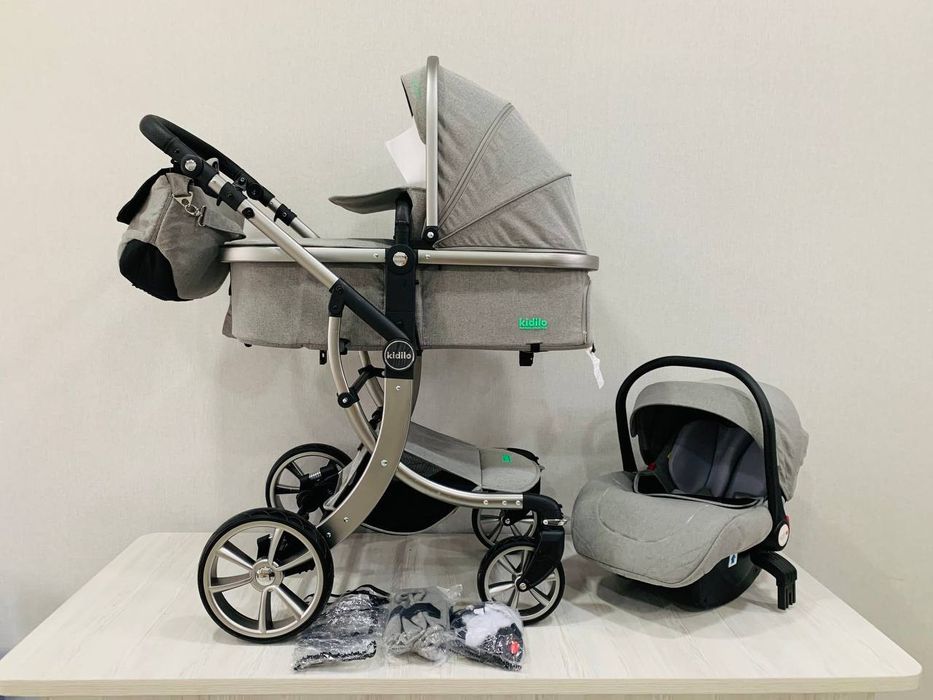 Коляска трансформер 2в1 Kidillo