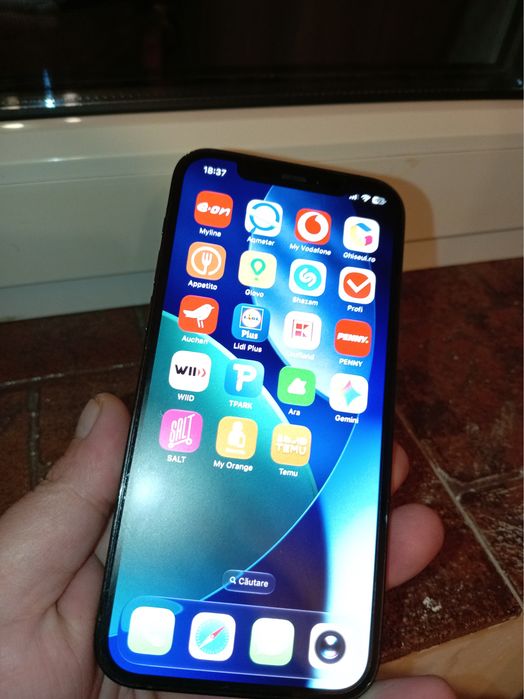 Schimb Iphone 12 pro 256gb la cutie impecabil baterie 75%