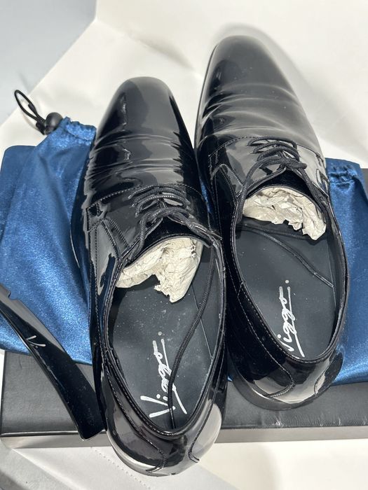 Pantofi Viggo piele lacuita 41