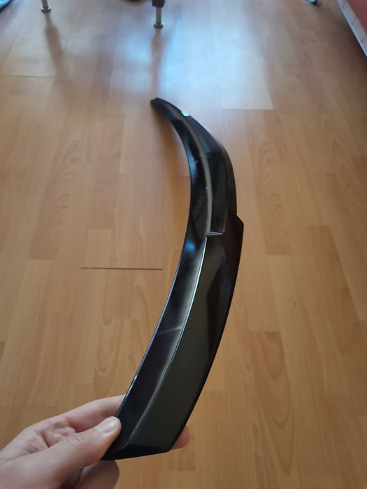 Eleron lip spoiler portbagaj AUDI A4 B8 M4 V style negru lucios