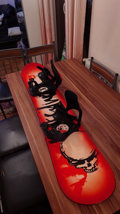 Placa Snowboard Quicksilver 140 cu legaturi S/M