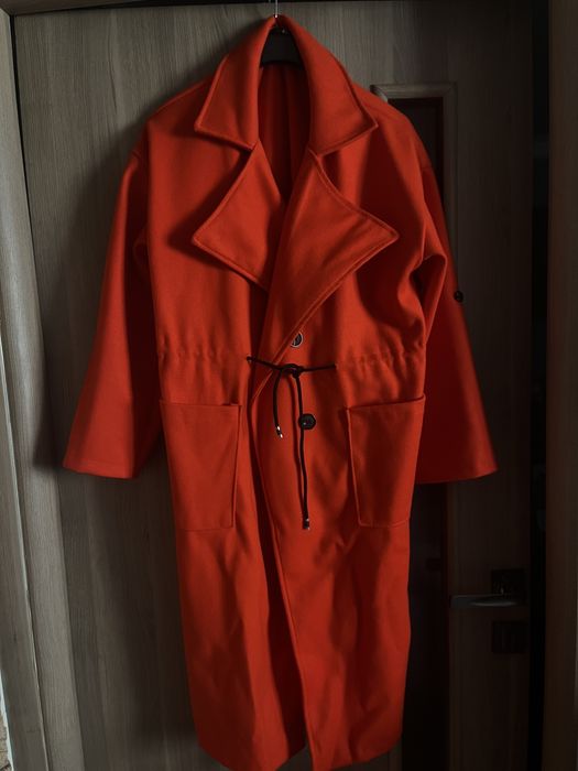 Palton dama primavara/toamna - rosu