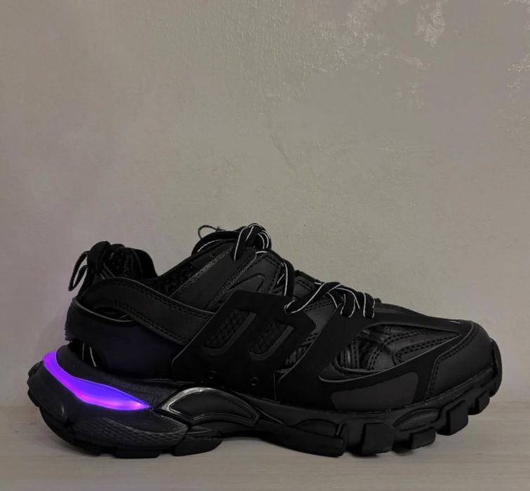 Balenciaga track led negru