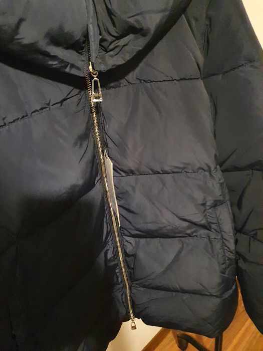 Parka / jacheta matlasata dama ZARA bleumarin mar XL - NOUA